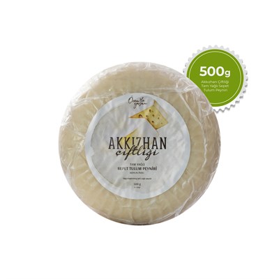Akkızhan Çiftliği Sepet Tulum Peyniri (İnek&Koyun) 500 gr